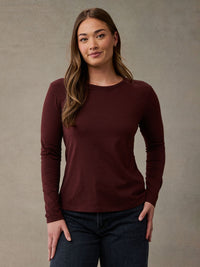 Women's Cabernet Long Sleeve Crew